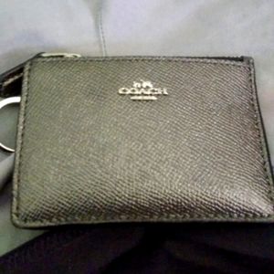 Coach key chain wallet